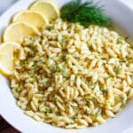 Greek Orzo with Lemon and Herbs Recipe