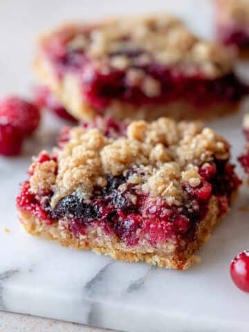 Oatmeal Cranberry Bars Recipe