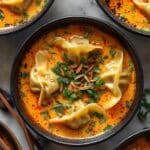 Quick Coconut Curry Soup with Dumplings Recipe