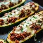Easy Ground Beef Zucchini Boats (Healthy and Delicious) Recipe