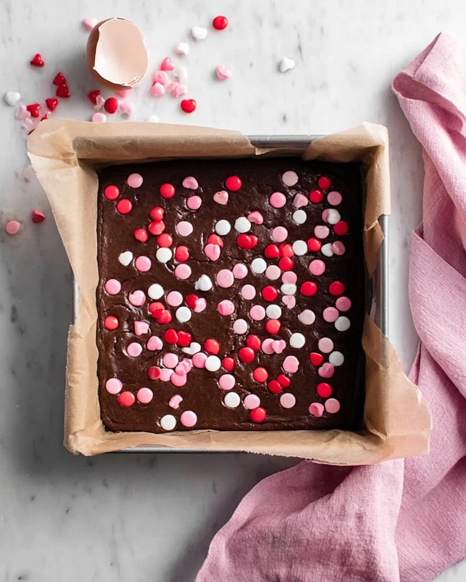Heart Shaped Brownies Recipe - Recipe Image
