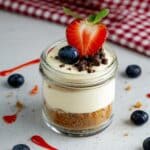 Healthy Protein Cheesecake Jars Recipe