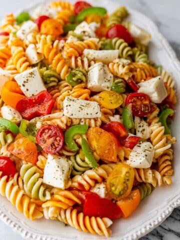 Tricolor Pasta Salad Recipe
