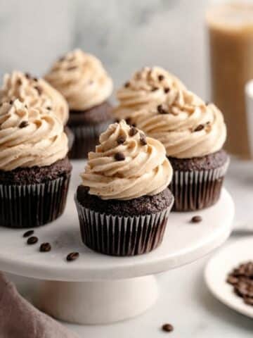 Espresso Cupcakes with Rich Coffee Buttercream Frosting Recipe