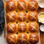Soft and Chewy Homemade Pretzel Rolls Recipe