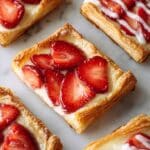 Strawberry Cream Cheese Puff Pastry Danish Recipe