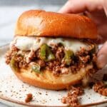 Philly Cheese Steak Sloppy Joes Recipe