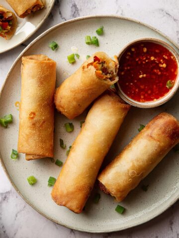 Chicken Spring Rolls Recipe