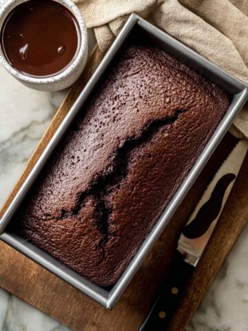 Brownie Bread with Milk Chocolate Ganache Recipe