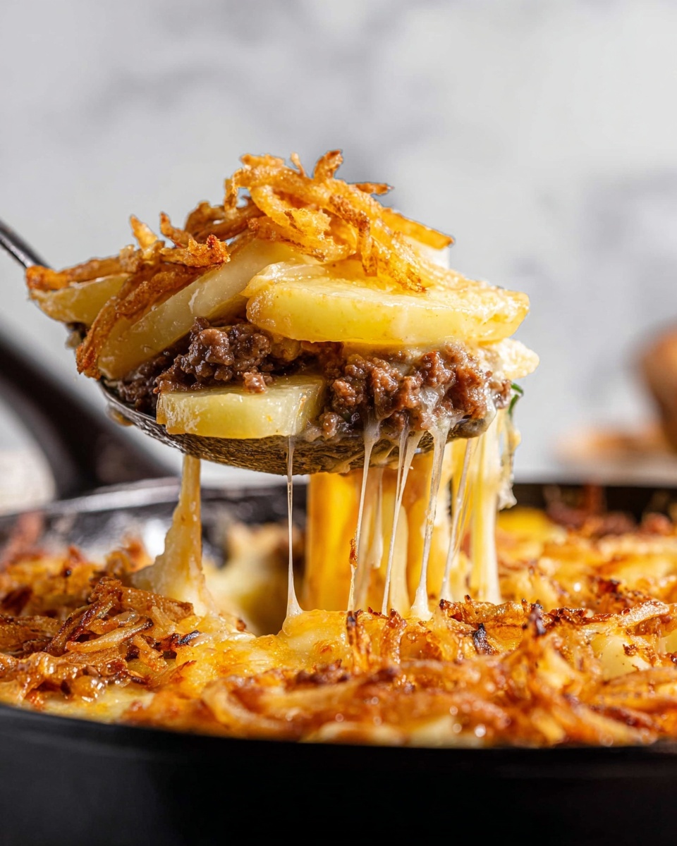 Hobo Casserole Ground Beef Recipe - Recipe Image