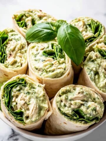 Easy Pesto Chicken Salad with 3 Ingredients Recipe