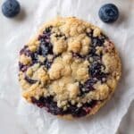 Blueberry Muffin Cookies - Crumbl Copycat Recipe