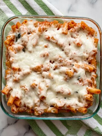 Delicious Meatless Baked Ziti Recipe