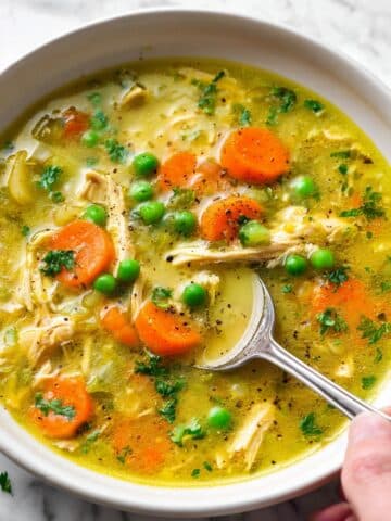 Anti-Inflammatory Turmeric Chicken Soup Recipe