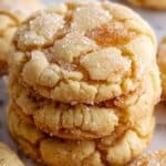 Crinkly Crackly Butter Toffee Sugar Cookies Recipe