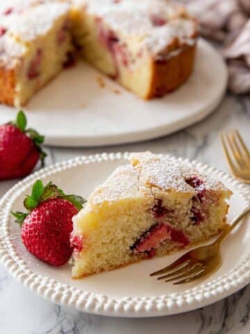 The BEST French Strawberry Cake Recipe
