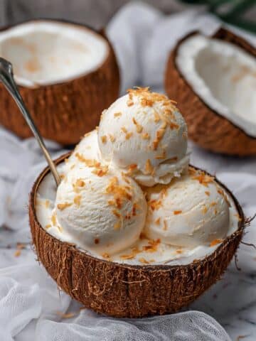 Creamy Coconut Sorbet Recipe