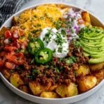 Loaded Potato Taco Bowl Recipe