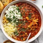 Vegetarian Lasagna Soup Recipe