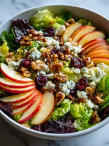 Honeycrisp Apple Feta Salad Recipe