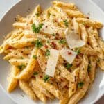 One Pot Creamy Garlic Pasta Recipe