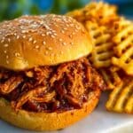 The Best Crockpot BBQ Chicken (Easy Pulled Chicken) Recipe