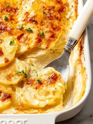 Easy Cheesy Scalloped Potatoes Recipe