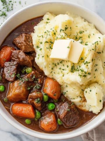 Irish Stew With Mashed Potatoes Recipe