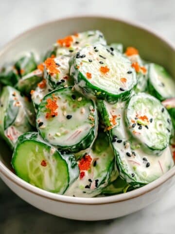 California Roll Cucumber Salad: Refreshing, No-Cook Delight Recipe