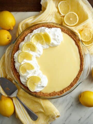 Easy Lemon Cream Pie Recipe