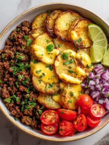 Loaded Fiesta Potato Bowls: Crispy & Cheesy Dinner Fun Recipe
