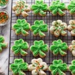 Vanilla Bean St. Patrick's Day Cookies Recipe