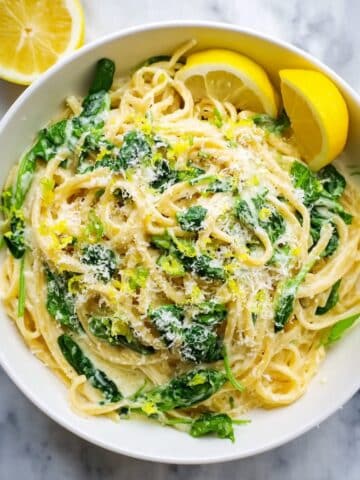 Giada's Classic Lemon Spaghetti Recipe