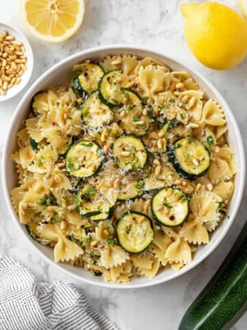 Lemon Zucchini Pasta Recipe