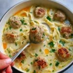 Cozy Swedish Meatball Soup Recipe
