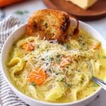Creamiest Chicken Noodle Soup Recipe