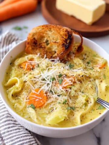 Creamiest Chicken Noodle Soup Recipe