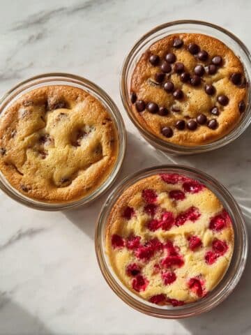 Baked Protein Pancake Bowls for Meal Prep Recipe