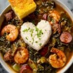 Gumbo Greens with Cabbage for Dinner Recipe