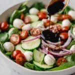 Fresh Cucumber Caprese Salad Recipe