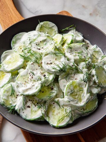 Polish Cucumber Salad Recipe