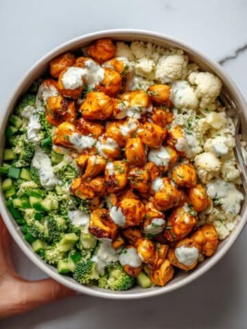 Hot Honey Chicken Bowl Recipe