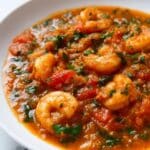 High-Protein Shrimp and Calamari in Tomato Garlic Sauce Recipe