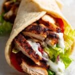 Middle Eastern Chicken Shawarma with Yogurt Sauce Recipe