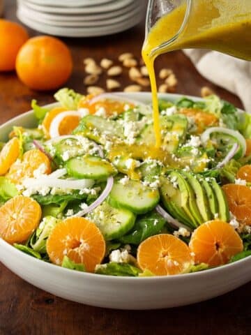 Irish Flag Clementine Cucumber Salad Recipe