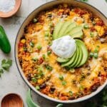 Cheesy Quinoa & Black Bean Taco Skillet (Vegetarian) Recipe