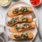 Stuffed Salmon with Spinach and Feta Recipe