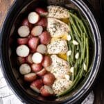 Crockpot Chicken, Potatoes and Green Beans Recipe