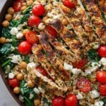 Greek Chicken and Lemon Rice (One-Pot, 30-Minute Meal) Recipe