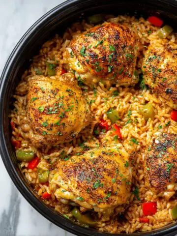 Dump and Go Crockpot Cajun Chicken and Rice Recipe